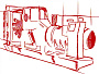 ДЭС (ДГУ) ЭТРО АД 720-Т10500  изготовлены с двигателем Mitsubishi S12A2-PTA2 от российского производителя завода «Электроагрегат» Высоковольтные дизель-генераторы ЭТРО в Ангарске АД720-Т10500 с двигателем Mitsubishi S12A2-PTA2 от российского производителя