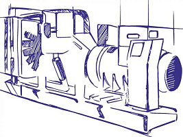 Дизель-генераторы ЭТРО в Ангарске АД400-Т400 с двигателем Doosan P158LD от российского производителя